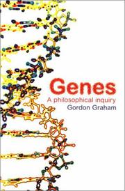 Cover of Genes by Gordon Graham