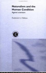 Cover of Naturalism and the human condition by Frederick A. Olafson