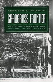 Cover of Crabgrass Frontier by Kenneth T. Jackson