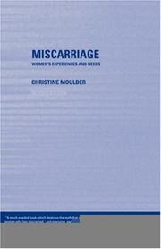 Cover of Miscarriage by Christi Moulder