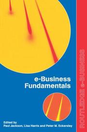 Cover of eBusiness Fundamentals (Routledge Textbooks Inebusiness) by Paul Jackson