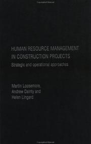 Cover of Human Resource Management in Construction Projects by Marti Loosemore