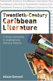 Front cover of Twentieth-century Caribbean literature by Alison Donnell