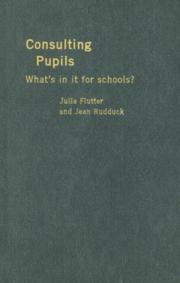 Cover of Consulting pupils by Julia Flutter