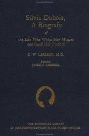 Front cover of Silvia Dubois by Cornelius Wilson Larison