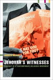 Front cover of Jehovah's Witnesses by Andrew Holden
