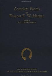 Cover of Complete poems of Frances E.W. Harper by Frances Ellen Watkins Harper