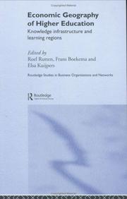 Cover of Economic Geography of Higher Education by Frans Boekema
