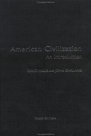 Cover of American civilization by David Mauk