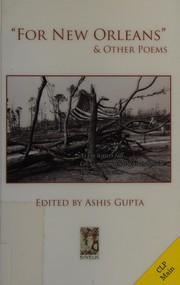 Front cover of "For New Orleans" & other poems by Ashis Gupta