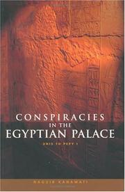 Front cover of Conspiracies in the Egyptian palace by Naguib Kanawati