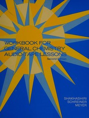 Cover of Workbook for General Chemistry Audio-Tape Lessons by Bassam Z. Shakhashiri