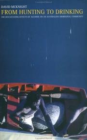 Front cover of From Hunting to Drinking by David McKnight