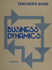 Cover of Business dynamics by B. Bertha Wakin