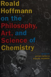 Front cover of Roald Hoffmann on the philosophy, art, and science of chemistry by Roal Hoffmann