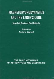 Front cover of Magnetohydrodynamics and the Earth's Core by Andrew M. Soward
