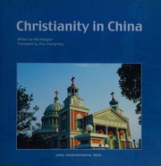 Front cover of Christianity in China by Kangjun Mei