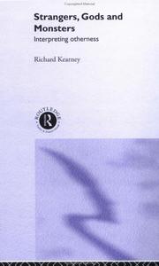 Front cover of Strangers, Gods, and monsters by Richard Kearney