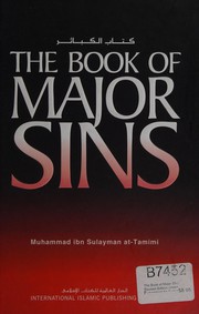 Cover of The book of major sins by Muḥammad ibn Sulaymān Tamīmī