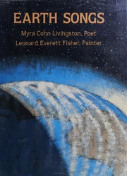 Cover of Earth songs by Myra Cohn Livingston