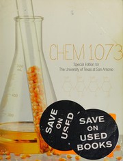 Front cover of Chem 1073 by Julia R. Burdge