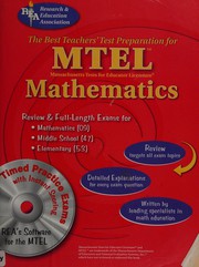 Front cover of The Best Teachers' Test Prep for the MTEL Mathematics by Mel H. Friedman