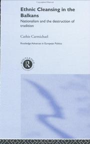 Front cover of Ethnic cleansing in the Balkans by Cathie Carmichael