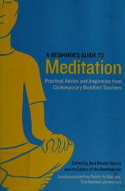 Front cover of A beginner's guide to meditation by Rod Meade Sperry