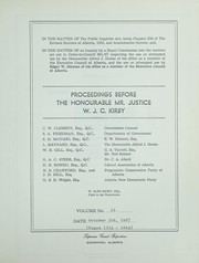 Front cover of Proceedings before the Alberta Royal Commission of Inquiry into charges against Alfred J. Hooke and Edgar W. Hinman by Alberta. Royal Commission of Inquiry Into Charges Against Alfred J. Hooke and Edgar W. Hinman