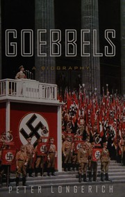 Cover of Goebbels by Peter Longerich