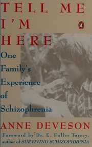 Front cover of Tell me I'm here by Anne Deveson