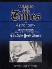 Cover of Themes of the Times on Astronomy by Staff Of The New York Times