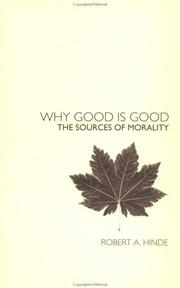 Cover of Why Good is Good by Robert Hinde