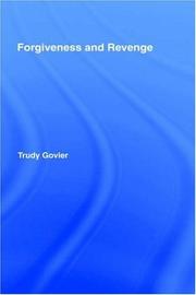 Front cover of Forgiveness and revenge by Trudy Govier