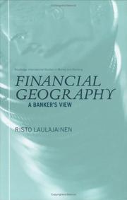 Front cover of Financial geography by Risto Laulajainen