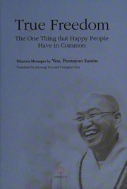 Cover of True freedom by Pŏmnyun