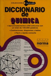 Cover of Diccionario De Quimica by Norma