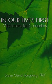 Front cover of In our lives first by Diane Langberg