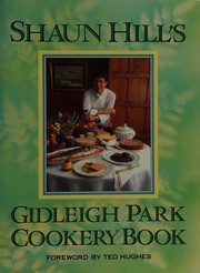 Front cover of Shaun Hill's Gidleigh Park cookery book by Shaun Hill