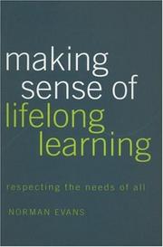 Front cover of Making sense of lifelong learning by Norman Evans