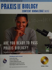 Front cover of Praxis II biology by Laurie Callihan