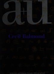 Cover of Cecil Balmond by Cecil Balmond