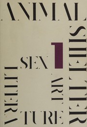 Front cover of Animal shelter by Hedi El Kholti