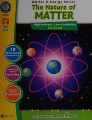 Front cover of The nature of matter by George Graybill