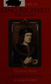 Front cover of The history of King Richard the Third by Thomas More