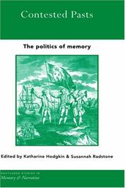 Cover of Contested pasts by Katharine Hodgkin
