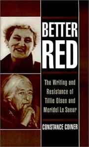 Cover of Better red by Constance Coiner
