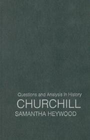 Front cover of Churchill by Samantha Heywood