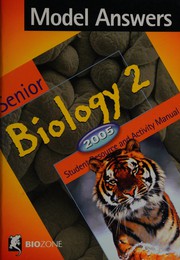 Cover of Senior biology student resource & activity manual by Richard Allan