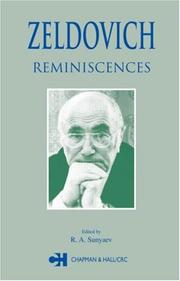 Front cover of Zeldovich by Rashid Alievich Sunyaev